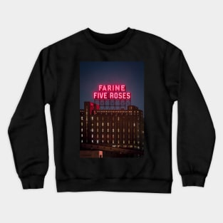 Farine Five Roses Night Montreal Crewneck Sweatshirt